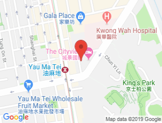 map of The Cityview