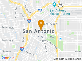 map of Drury Plaza Hotel San Antonio Riverwalk