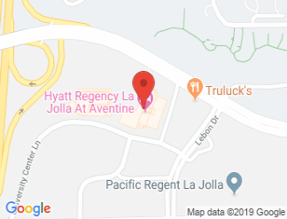 map of Hyatt Regency La Jolla at Aventine