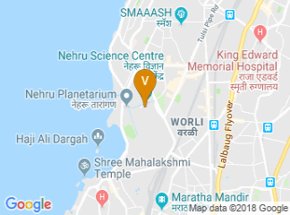 map of Nehru Science Centre