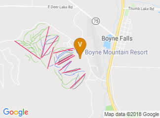 map of Boyne Mountain Resort