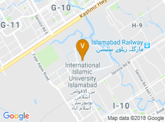 map of International Islamic University Islamabad (IIUI) .