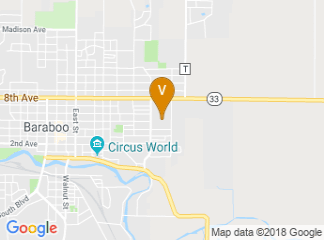 map of Sauk County Fairgrounds