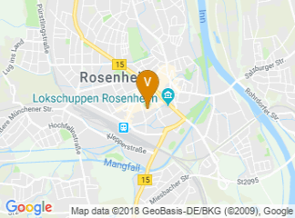 map of VERANSTALTUNGS+KONGRESS GmbH Rosenheim