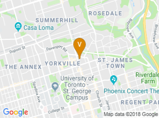 map of Toronto Public Library - Toronto Reference Library