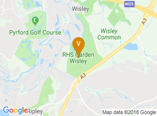 map of RHS Garden Wisley