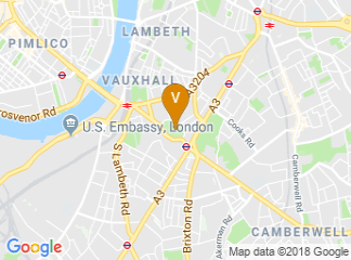 map of The Kia Oval