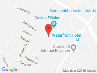 map of Waterfront Cebu City Hotel & Casino