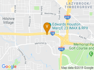 map of Crowne Plaza Houston Galleria Area