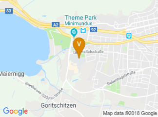 map of Alpen-Adria-Universitat Klagenfurt