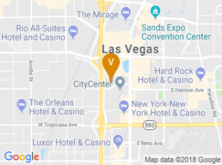 map of Vdara Hotel & Spa