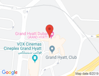 map of Grand Hyatt Dubai