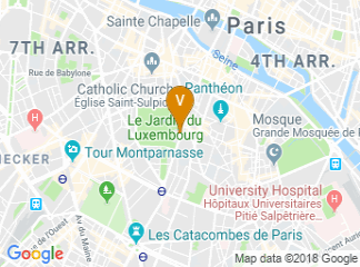 map of Mines ParisTech