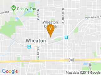 map of Wheaton College
