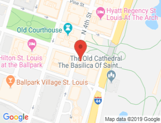 map of Drury Plaza Hotel St. Louis At The Arch