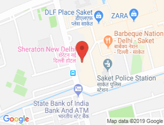 map of Sheraton New Delhi Hotel