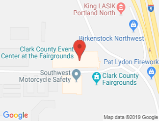 map of Clark County Event Center at the Fairgrounds