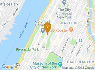 map of Harriman Institute