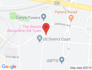 map of The Westin Alexandria