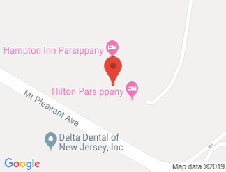 map of Hilton Parsippany