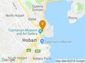 map of The Old Woolstore Apartment Hotel