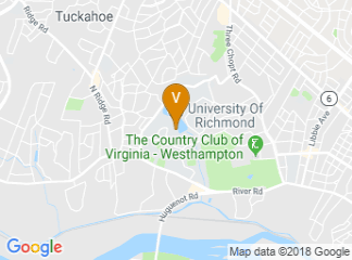 map of University Of Richmond