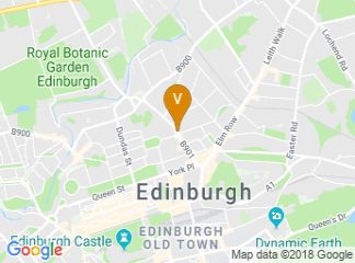 map of Mansfield Traquair