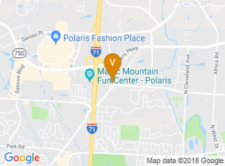 map of Fairfield Inn & Suites by Marriott Columbus Polaris