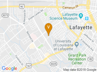 map of Cajundome Convention Center