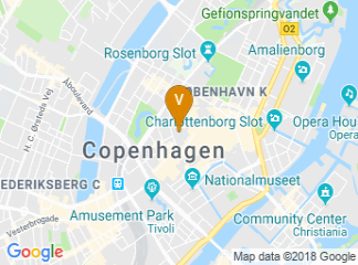 map of Copenhagen University