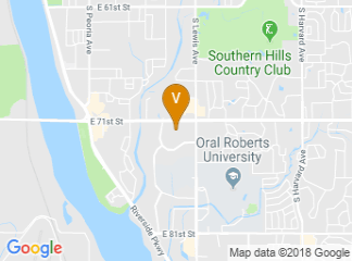 map of Marriott Tulsa Hotel Southern Hills