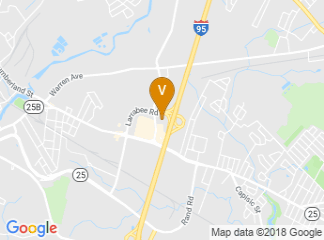 map of Fireside Inn & Suites Portland