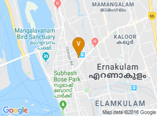 map of Hotel Presidency