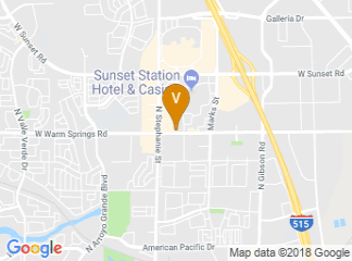map of Hilton Garden Inn Las Vegas/Henderson