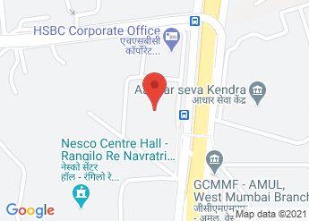 map of Bombay Exhibition Centre (BEC)