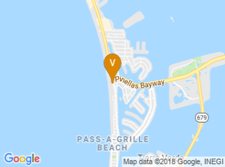 map of The Don CeSar