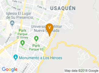 map of Hotel NH Collection Bogota WTC Royal