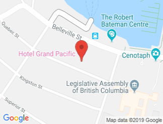 map of Hotel Grand Pacific