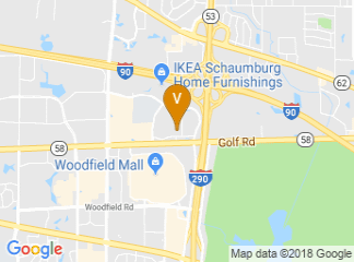 map of Hyatt Regency Schaumburg, Chicago