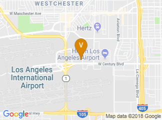 map of Sheraton Gateway Los Angeles Hotel