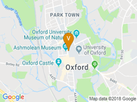 map of St John's College, Oxford
