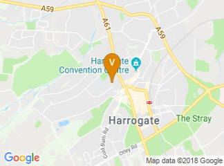 map of The Old Swan Hotel Harrogate