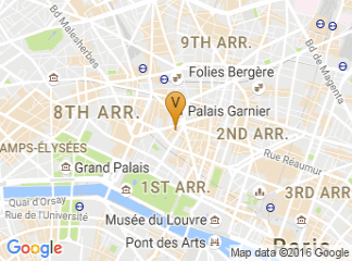 map of Pavillon Vendome