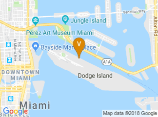 map of Carnival Cruise Terminal