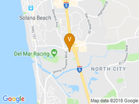 map of Hilton San Diego/Del Mar