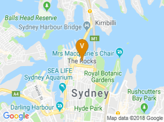 map of Museum of Contemporary Art Australia