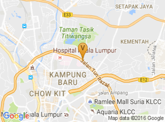 map of Institut Jantung Negara