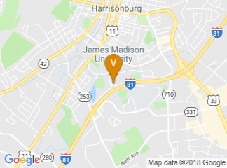 map of James Madison University