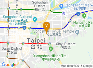 map of Le Meridien Taipei