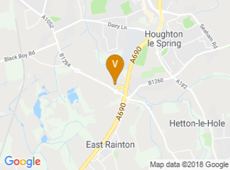 map of Rainton Meadows Arena